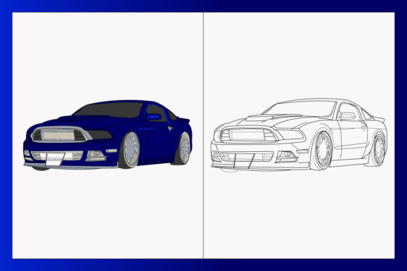 Car Coloring Page for Creative Kids