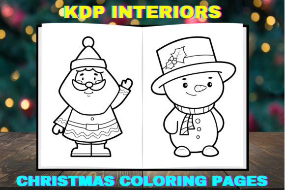 Christmas Coloring Pages Bundle: A Versatile Design Asset