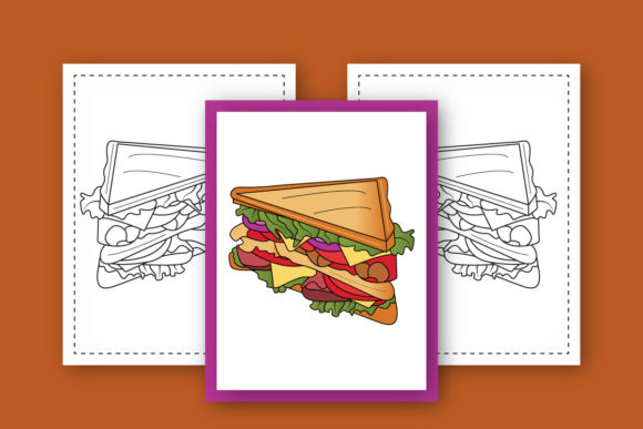 Delicious Chicken Sandwich: A Versatile Art Activity