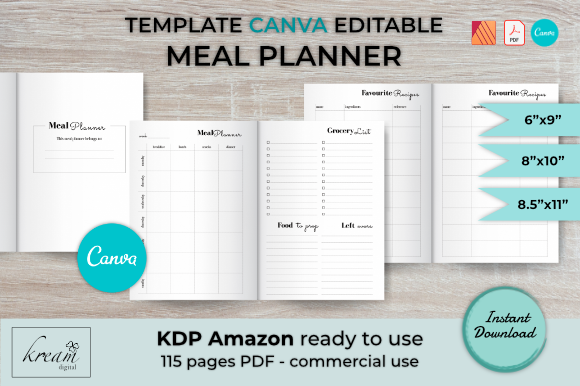 Effortless Meal Planning with Canva
