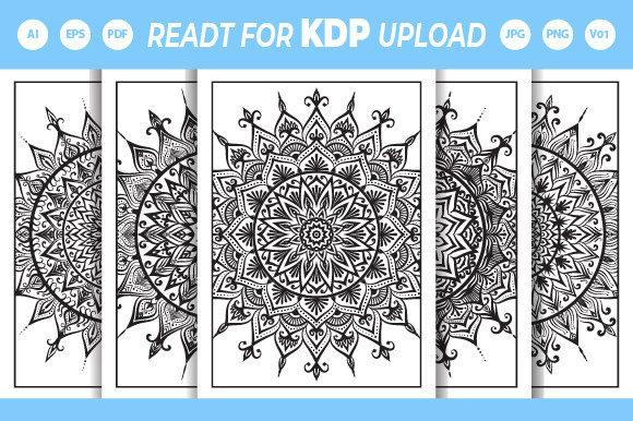 Explore Creative Freedom with KDP Mandala Coloring Pages