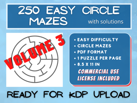Explore the Fun and Educational Benefits of 250 Easy Circle Mazes V003