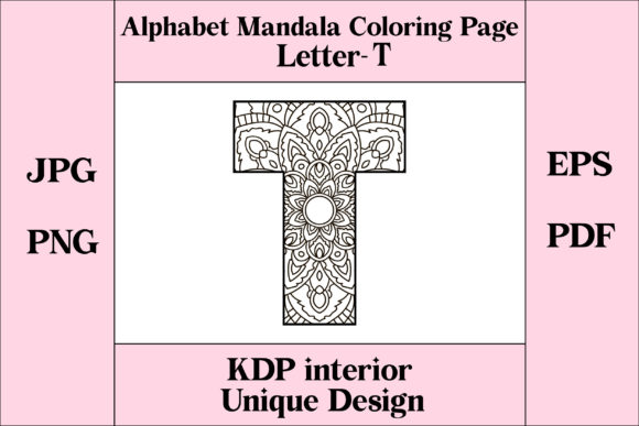 Exploring the Art of Alphabet Mandala Letter T: A Creative Journey for All Ages