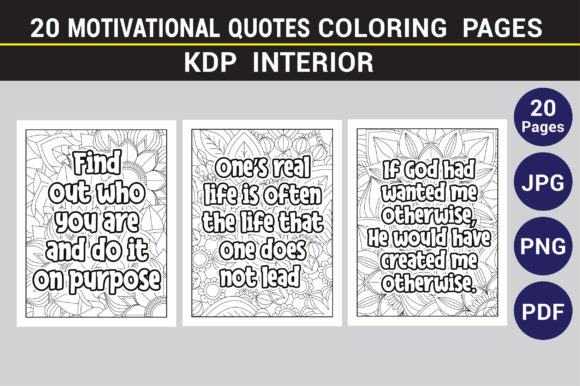 Exploring the Creative and Inspirational World of Motivational Quotes Coloring Pages 7