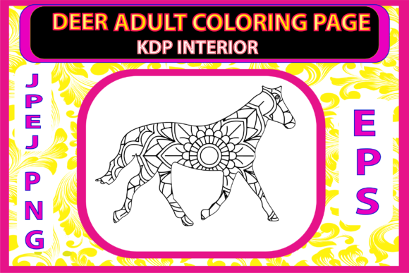 Exploring the Creative Potential of Horse Coloring Pages and Mandala Vector Designs