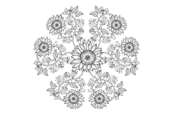 Flower Coloring Book Page: A Versatile Tool for Creative and Professional Workflows