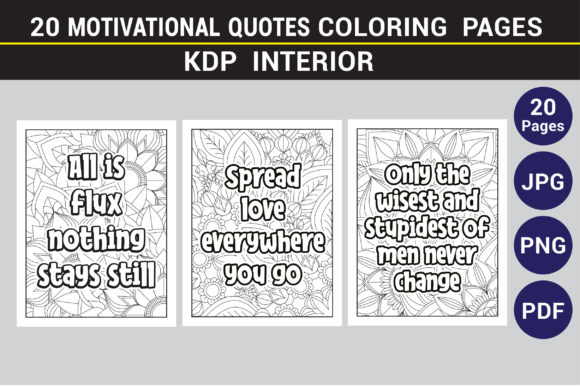 Unlocking Potential with Motivational Quotes Coloring Pages 15